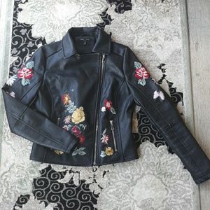 Faux-Leather Jacket